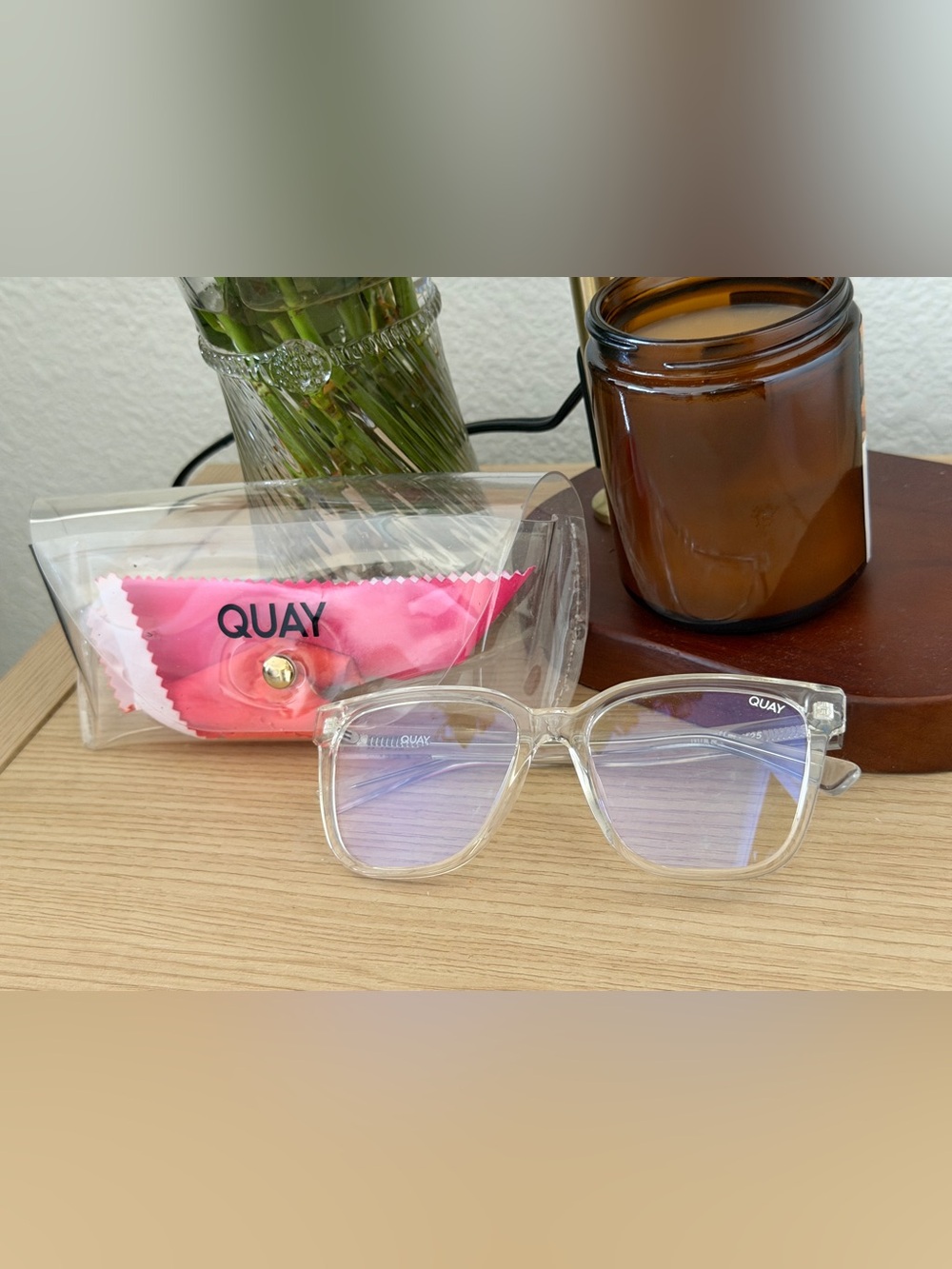 Quay clear glasses